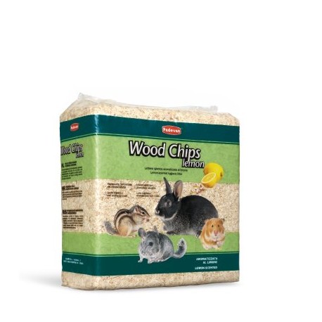 WOOD CHIPS LEMON | LITTER HIGIÉNICO C/AROMA A LIMÃO - 14L