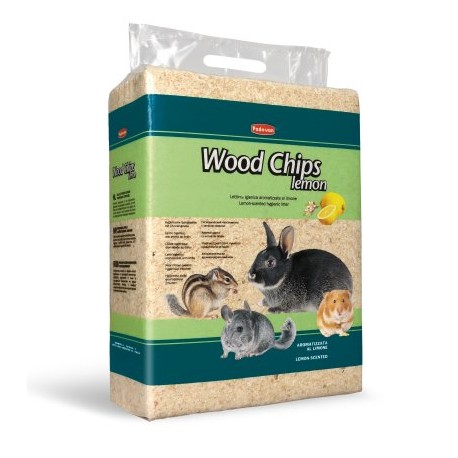 WOOD CHIPS LEMON | LITTER HIGIÉNICO C/AROMA A LIMÃO - 56L