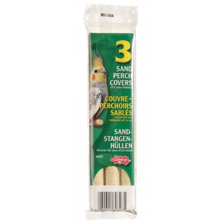 SAND PERCH COVERS 3 | CAPA POLEIRO C/AREIA - 22,9 X Ø1,9CM / 3UN
