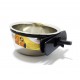 COMEDOURO EM AÇO INOXIDÁVEL P/PÁSSAROS | ACESSÓRIOS MEI-GO - 0,15L
