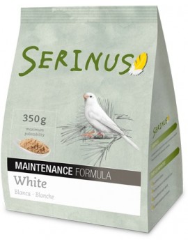 WHITE MAINTENANCE SERINUS | ALIMENTO FÓRMULA MANUTENÇÃO BRANCA - 350G