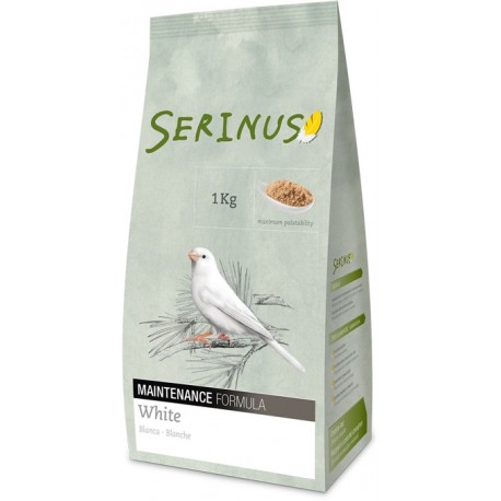WHITE MAINTENANCE SERINUS | ALIMENTO FÓRMULA MANUTENÇÃO BRANCA - 1KG