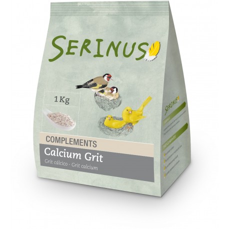 CALCIUM GRIT COMPLEMENTS SERINUS | COMPLEMENTO GRIT CÁLCIO - 1KG