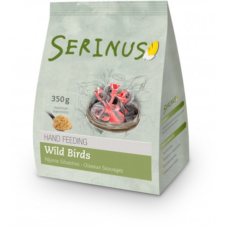WILD BIRDS HAND FEEDING SERINUS | PAPA P/CRIAS DE PÁSSAROS SILVESTRES - 350G