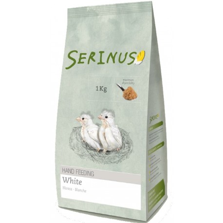 WHITE HAND FEEDING SERINUS | PAPA CRIAS BRANCA - 1KG