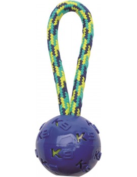 K9 FITNESS BY ZEUS | BOLA COM PEGA EM TPR - 22,86 CM