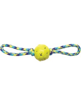 K9 FITNESS BY ZEUS | PEGA DUPLA COM BOLA EM TPR - 40,64 CM