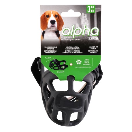 ALPHA BY ZEUS | AÇAIMES RESISTENTES EM TPR PARA CÃO - 7 x Ø30 CM