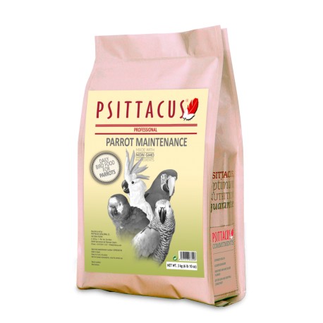 PARROT MAINTENANCE PSITTACUS | ALIMENTO PARA PAPAGAIOS DURANTE A INATIVIDADE REPRODUTIVA - 3KG