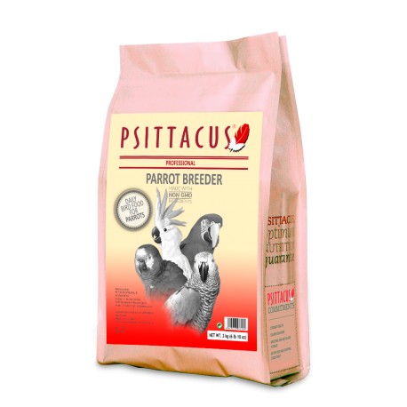 PARROT BREEDER PSITTACUS | ALIMENTO PARA PAPAGAIOS DURANTE A REPRODUÇÃO - 3 KG