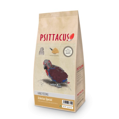 HAND FEEDING ECLECTUS SPECIAL PSITTACUS | PARA PARA CRIAS DE PAPAGAIO - 1KG