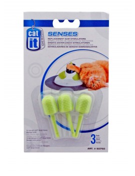 RECARGA ESTIMULADORES DE GENGIVAS, CATIT SENSES, 3UN