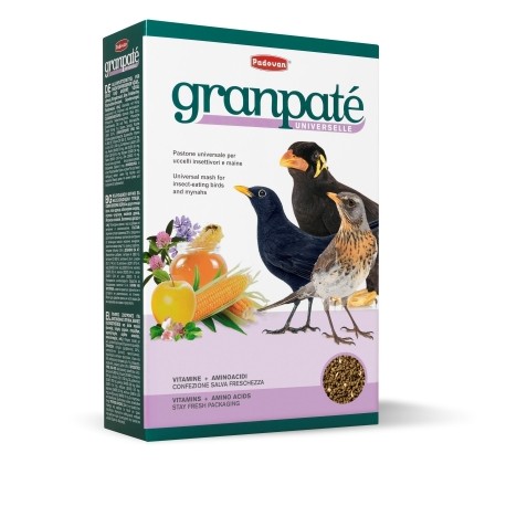 GRANPÂTÉE UNIVERSELLE | RAÇÃO COMPLETA P/PÁSSAROS INSETÍVOROS E OUTRAS AVES - 1KG