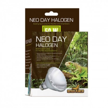 NEO DAY HALOGEN 50W | LÂMPADA PONTO DE AQUECIMENTO REPTILES PLANET