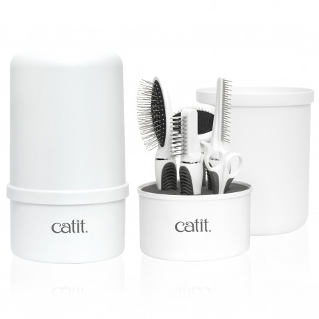 CONJUNTO DE HIGIENE PARA GATOS DE PELO COMPRIDO | CATIT