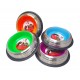 COMEDOURO ANTI-DERRAPANTE FLUORESCENTE LARANJA - 2.80L