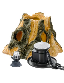 KIT BOX TRONCO SHOW HYDOR | DECORAÇÃO RESINA - LED VERDE 4+2W