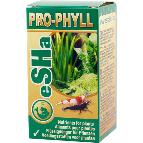 eSHa PRO-PHYLL | TRATAMENTO DE ÁGUA COM NUTRIENTES PARA PLANTAS AQUÁTICAS - 20ML