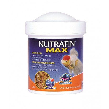 NUTRAFIN MAX ÁGUA FRIA | FLOCOS PARA GOLDFISH - 19GR