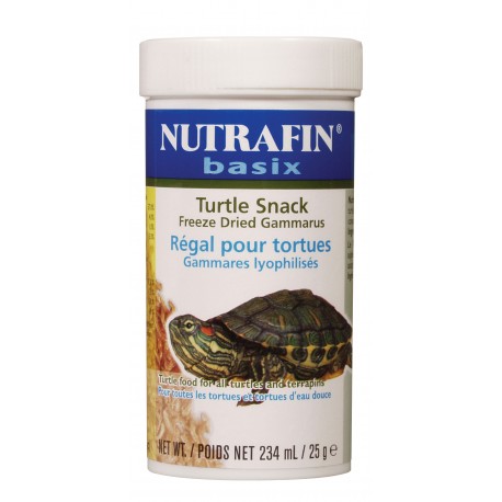 NUTRAFIN BASIX TARTARUGAS | SNACK GAMMARUS LIOFILIZADOS - 25GR