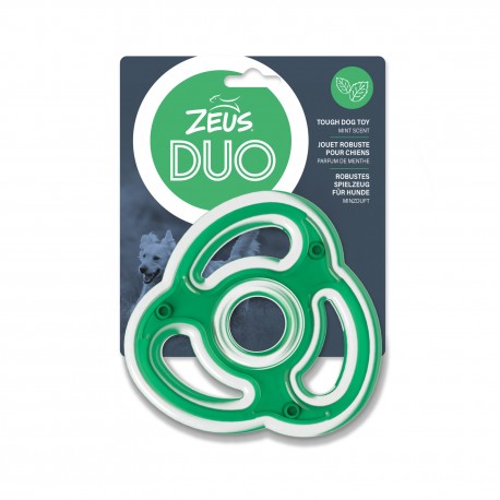 ZEUS DUO ESTRELA NINJA | SABOR A MENTA - VERDE / 13x2x13CM