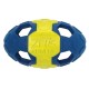ZEUS FITNESS | BOLA RUGBY FLUTUANTE EM TPR - 18x10,8x10,8CM