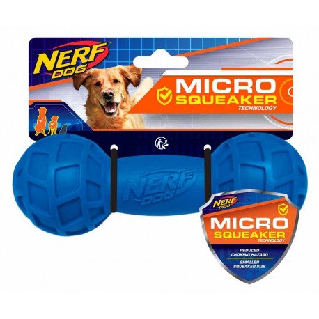 NERF MICRO SQUEAK | BRINQUEDO EXO BARBELL - 18CM