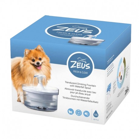 FRESH & CLEAR ZEUS | BEBEDOURO COM CASCATA - 1,5L