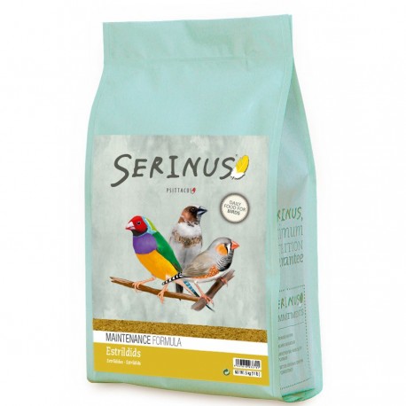 MAINTENANCE FORMULA ESTRILDIDS SERINUS | ALIMENTAÇÃO MANUTENÇÃO PARA ESTRILDIDS - 5KG