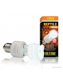 REPTILE UVB150 COMPACT 10.0 13W | LÂMPADA PARA TERRÁRIO DO DESERTO EXO TERRA