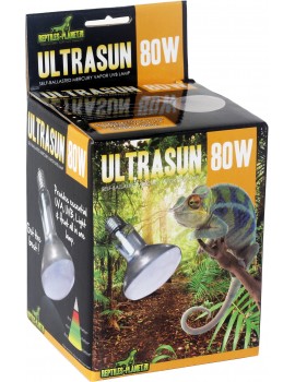 LÂMPADA ULTRASUN 80W | VAPOR DE MERCÚRIO REPTILES PLANET