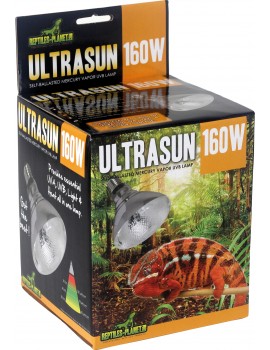 LÂMPADA ULTRASUN 160W | VAPOR DE MERCÚRIO REPTILES PLANET