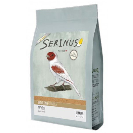 WHITE MOULTING SERINUS | ALIMENTO FÓRMULA CANÁRIOS BRANCOS MUDA - 5KG