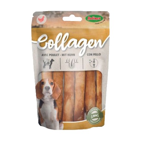 STICKS BUBIMEX | DE COLAGÉNIO COM FRANGO - 13CM /10UN