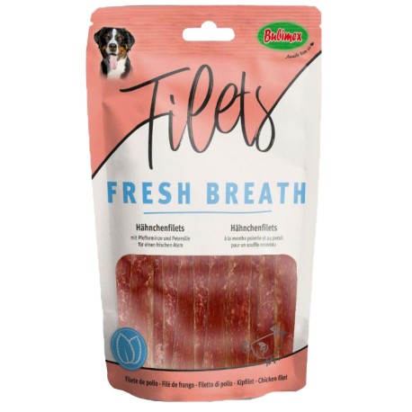 FILETES FUNCTIONAL BUBIMEX | DE FRANGO PARA HÁLITO FRESCO - 100G