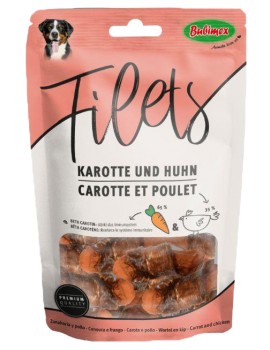 FILETES BUBIMEX | DE FRANGO E CENOURA - 85G