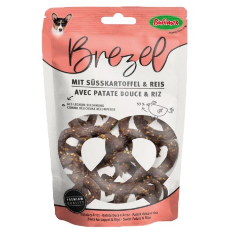 BRETZEL BUBIMEX | FRANGO, BATATA DOCE E ARROZ - 5UN / 75G