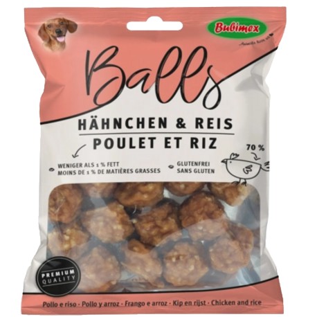 BALLS BUBIMEX | FRANGO E ARROZ - 100G