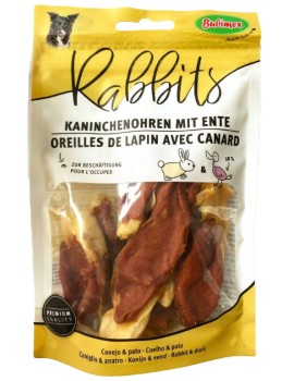 RABBITS BUBIMEX | ORELHAS DE COELHO COM PATO - 90G