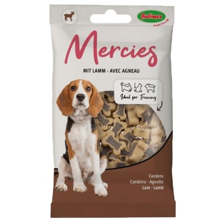 MERCIES BUBIMEX | SNACK SEMI-HÚMIDO DE CORDEIRO E ARROZ - 100G