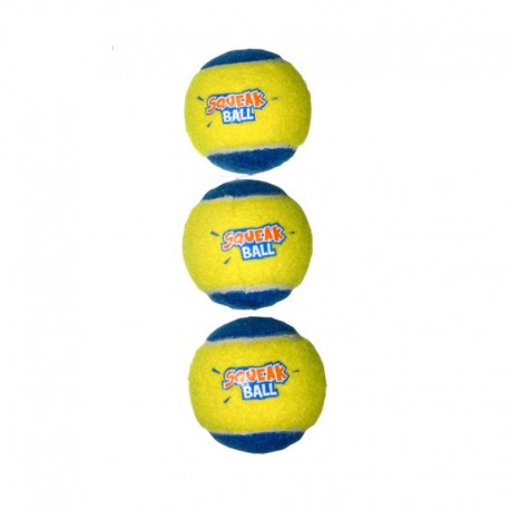 AQUA TOY SQUEAK BUBIMEX | BOLA DE TÊNIS - 6CM / 3UN