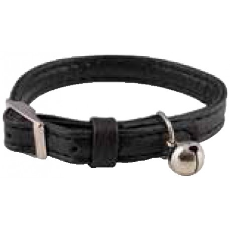 COLEIRA BUBIMEX | ELÁSTICA PRETA PARA GATO - 20-32CM