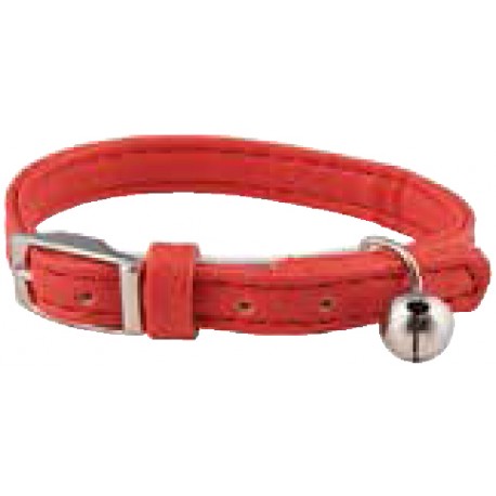 COLEIRA BUBIMEX | ELÁSTICA VERMELHA PARA GATO - 20-32CM