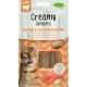 CREAMY BUBIMEX | SNACK CREMOSO COM SALMÃO & COLOSTRO BOVINO - 60G (4x15G)