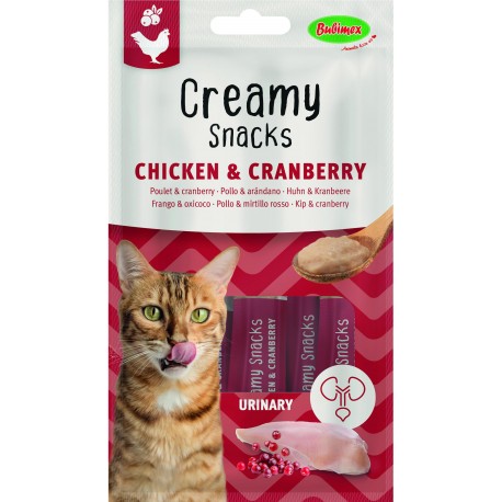 CREAMY BUBIMEX | SNACK CREMOSO COM FRANGO & OXICOCO - 60G (4x15G)