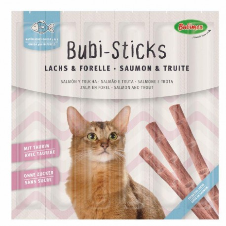 BUBI-STICKS BUBIMEX | SALMÃO & TRUTA - 30G / 6UN