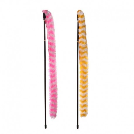 BRINQUEDO BUBIMEX | CANA COM FITAS COLORIDAS - 24x46CM