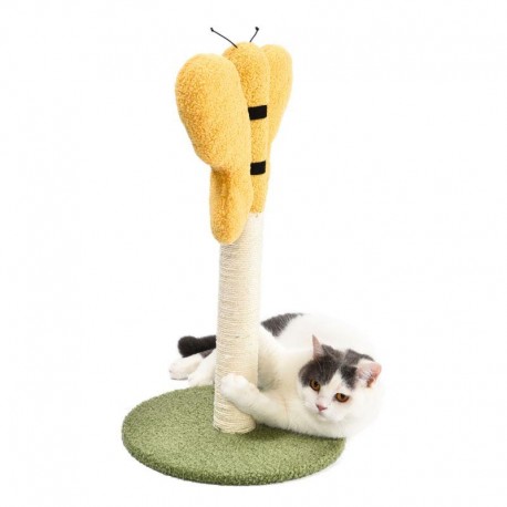 ARRANHADOR BUBIMEX | POSTE ABELHA - 35x35x60CM