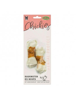 CHICKIES BUBIMEX | OSSO BRANCO COM NÓS DE FRANGO - 65G / 2UN