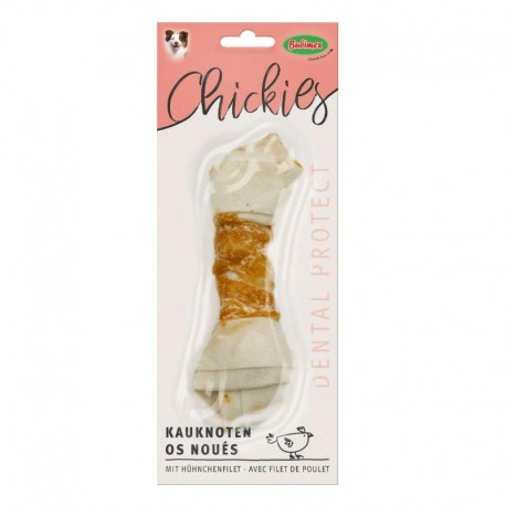 CHICKIES BUBIMEX | OSSO BRANCO COM NÓS DE FRANGO - 65G / 1UN